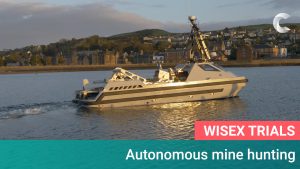 WISEX Trials - Autonomous mine hunting